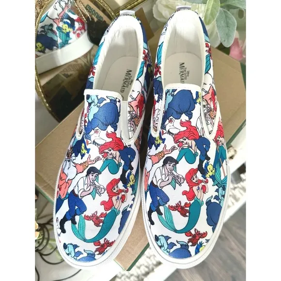 Ground Up DISNEY THE LITTLE MERMAID SNEAKERS SLIP ON