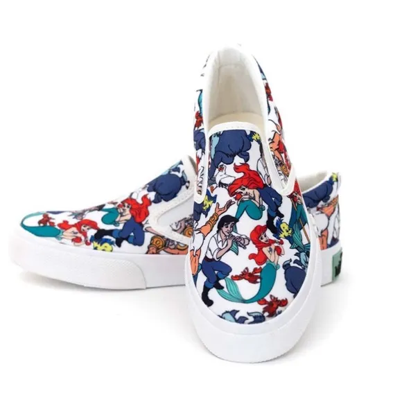 Ground Up DISNEY THE LITTLE MERMAID SNEAKERS SLIP ON