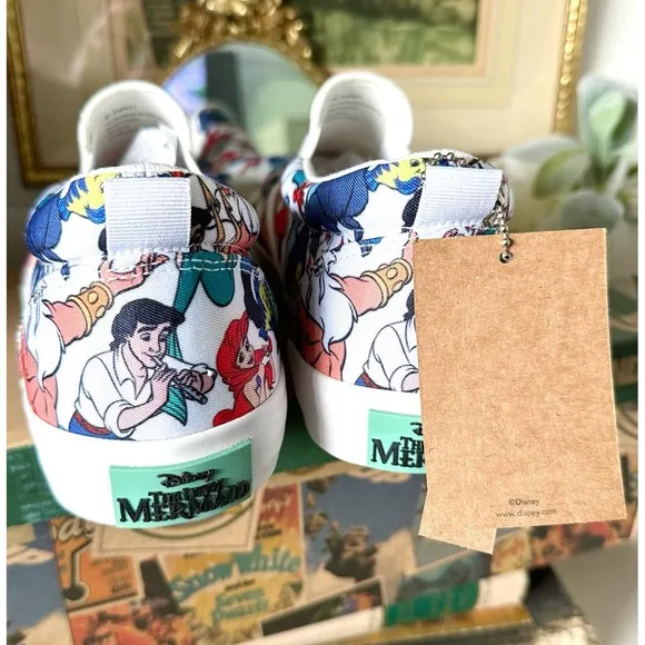 Ground Up DISNEY THE LITTLE MERMAID SNEAKERS SLIP ON