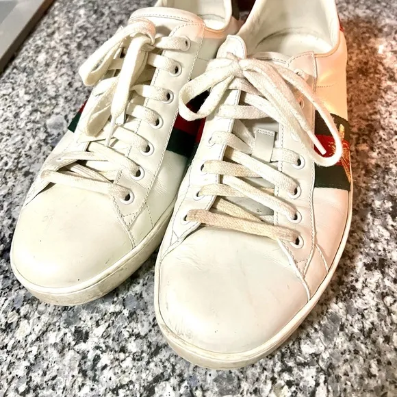Gucci Ace Shoes Mens Sneakers Size 11.