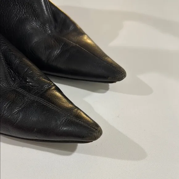 Gucci Black Heeled Boots