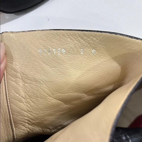 Gucci Black Heeled Boots