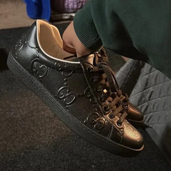 Gucci Black Sneakers