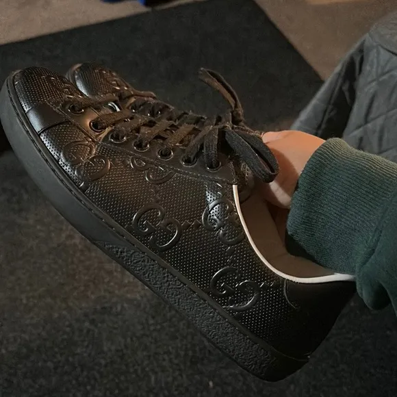 Gucci Black Sneakers