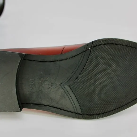 Hallow Unbind Handmade Dress Shoes Leather Wingtip Oxford Men’s Size 10.5 NEW