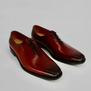 Hallow Unbind Handmade Dress Shoes Leather Wingtip Oxford Men’s Size 10.5 NEW