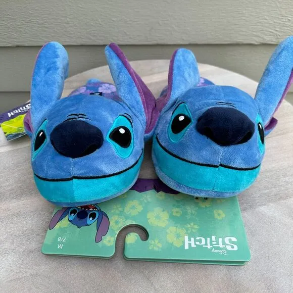 Halloween Stitch 3D Slippers Womens Size Medium 7 8 Stitch Adorable Shoes New