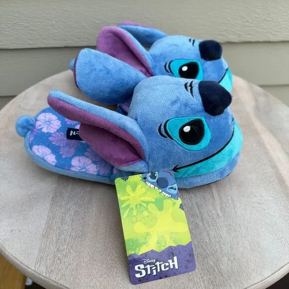 Halloween Stitch 3D Slippers Womens Size Medium 7 8 Stitch Adorable Shoes New