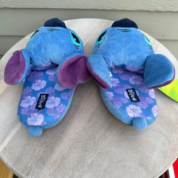Halloween Stitch 3D Slippers Womens Size Medium 7 8 Stitch Adorable Shoes New