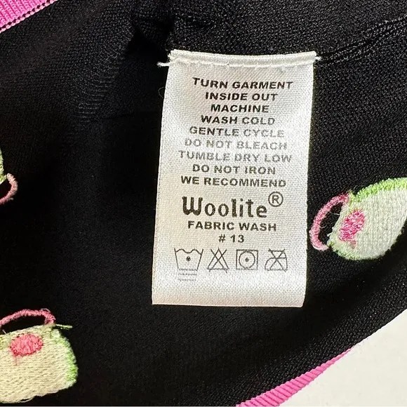 Hampshire Studio Novelty Y2K Sweater Purse Heels Knit Shoe Yellow Pink SZ Small