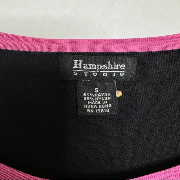 Hampshire Studio Novelty Y2K Sweater Purse Heels Knit Shoe Yellow Pink SZ Small