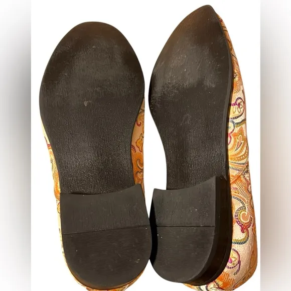 Harlem  knight Mens Slip On  Multi Color Floral Print Design Dress Shoes Size 13