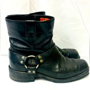 HARLEY DAVIDSON 94422 Size 9  black leather motorcycle boots