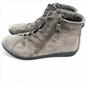 HARTJES Women’s Suede Leather Wool Lined Ankle Boots Casual Luxary Outoor US 12