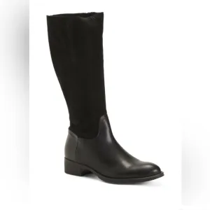 HELENE ROUGE Made In Spain Suede Tall Shaft Boots