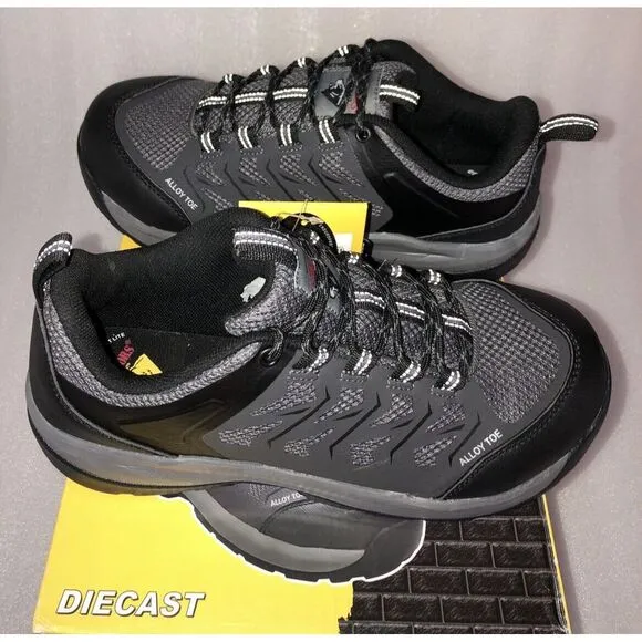 Herman Survivors Diecast Aluminum Alloy Safety Toe Work Shoes Boots Mens Size 8