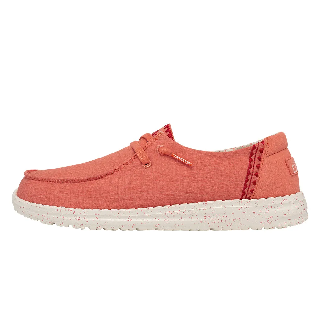 Hey Dude Wendy Inca Poppy Red