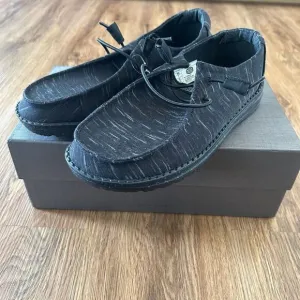 HEY DUDE black casual shoes sneakers women’s 9 new