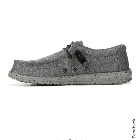 HEYDUDE Unisex Wally Stretch Casual Shoe Men size 8 women’s 9.5 NWT