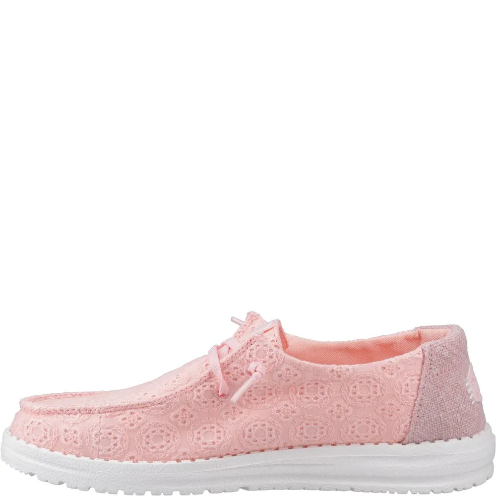 HEYDUDE Wendy Eyelet Lace Shoes