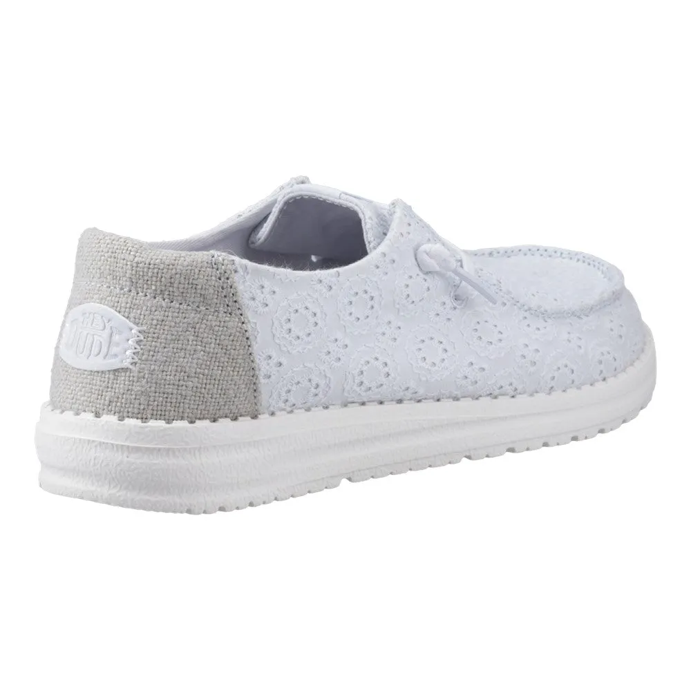 HEYDUDE Wendy Eyelet Lace Shoes
