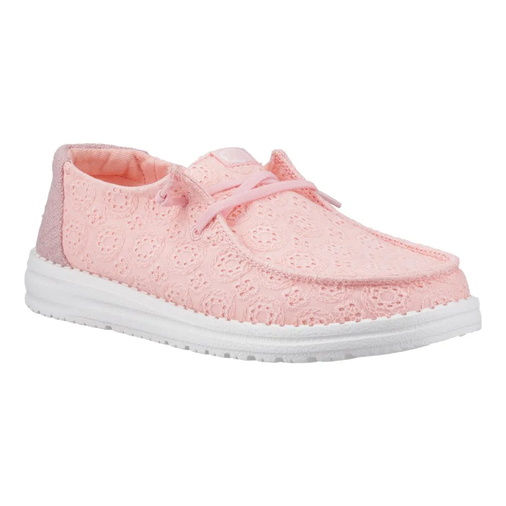 HEYDUDE Wendy Eyelet Lace Shoes