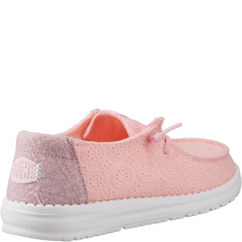 HEYDUDE Wendy Eyelet Lace Shoes