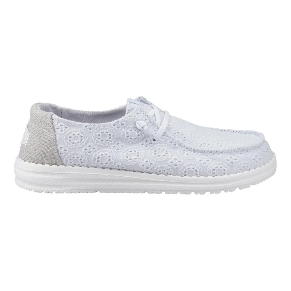 HEYDUDE Wendy Eyelet Lace Shoes
