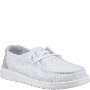 HEYDUDE Wendy Eyelet Lace Shoes