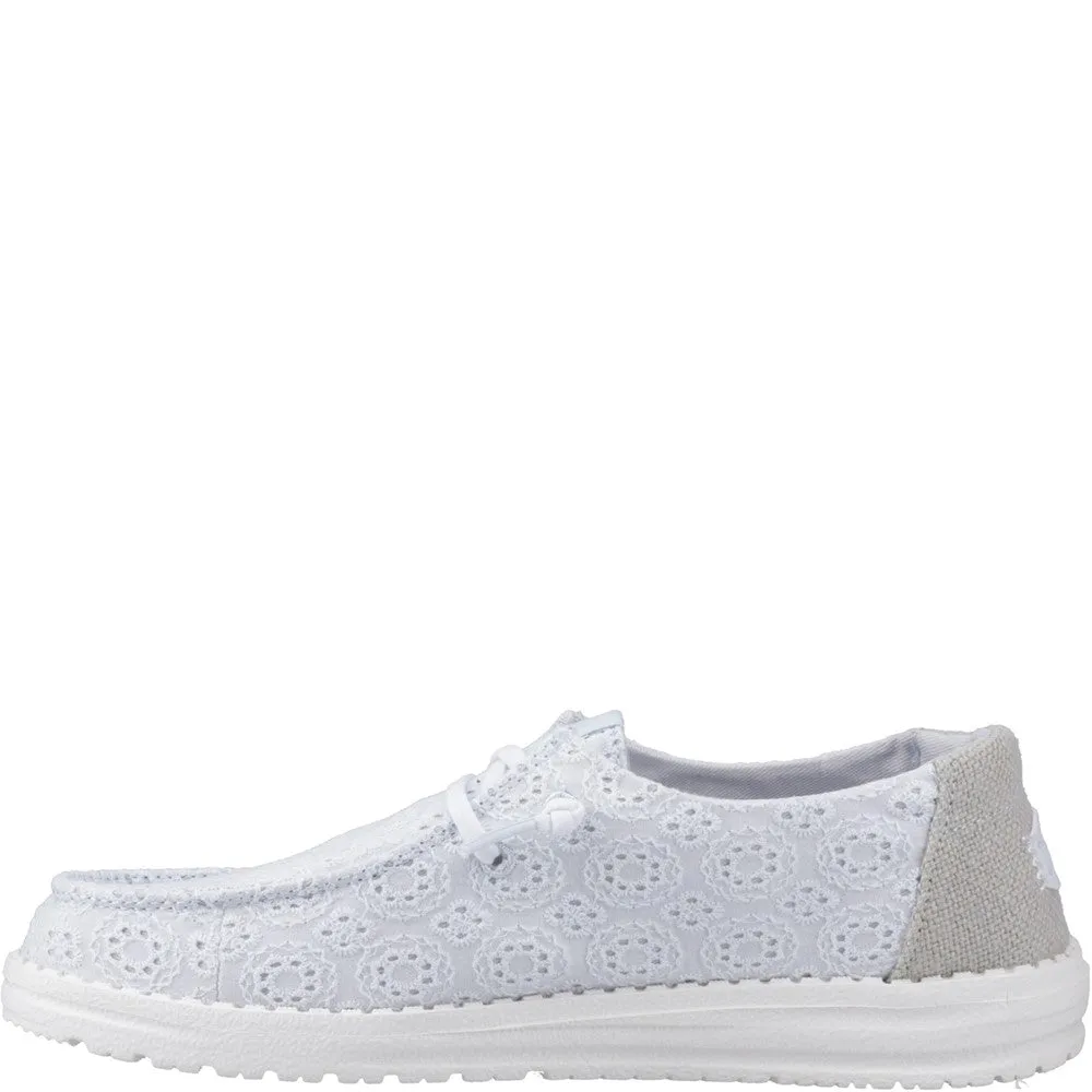 HEYDUDE Wendy Eyelet Lace Shoes