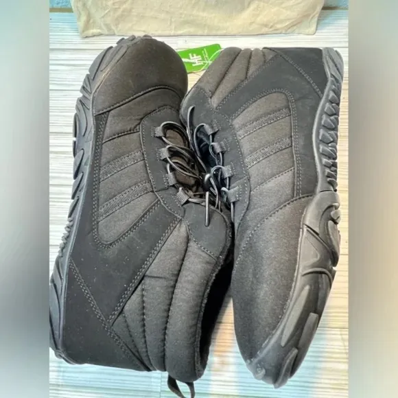 Hike footwear Caspar Non-slip Waterproof Winter Barefoot boots men’s black EU36