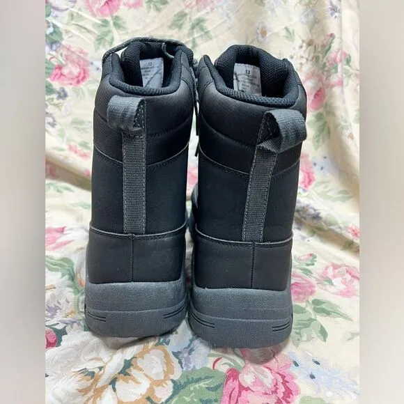 Hiker boots lace up boots