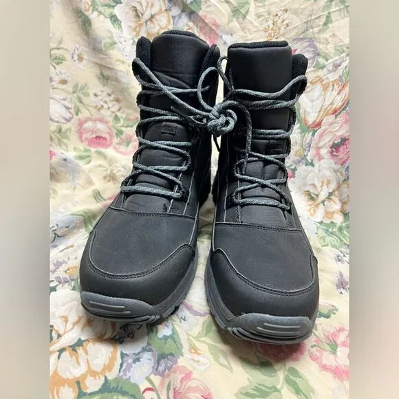 Hiker boots lace up boots