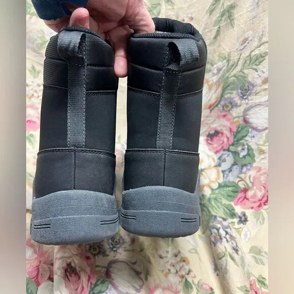 Hiker boots lace up boots