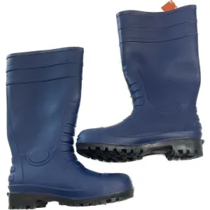 HISEA Men Steel Toe Safety Work Boots Waterproof Non-Slip Rain Boots Mud SZ 39/6