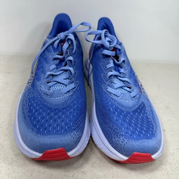 Hoka Mach 6 Running Shoes Womens Size 9B Mirage Stellar Blue Sneakers 1147810