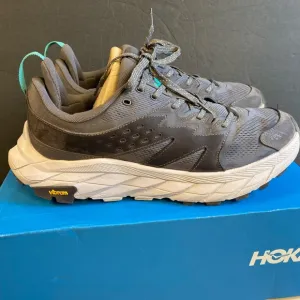 Hoka One One Anacapa GORE-TEX Low Dune Oxford Gray Sneakers Shoes 11.5D