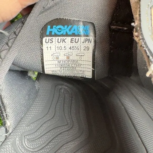 HOKA ONE ONE HOPARA - Men’s sandals- Flip Flop - SIZE 11
