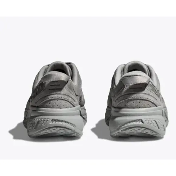 Hoka One One Clifton L Suede 1122571 Sneakers Men's 9.5 Limestone Shoes TF2259