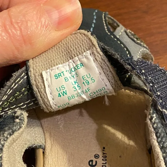 🌟HP🌟NIB Stride Rite Blue Leather Sandal 4W