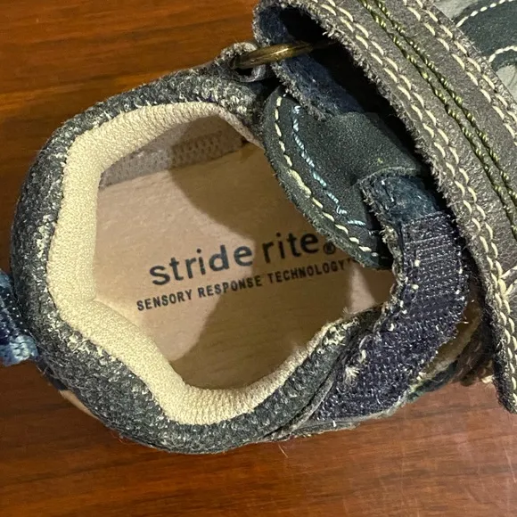 🌟HP🌟NIB Stride Rite Blue Leather Sandal 4W