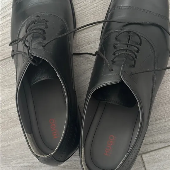 Hugo Black Men's Dress Shoes