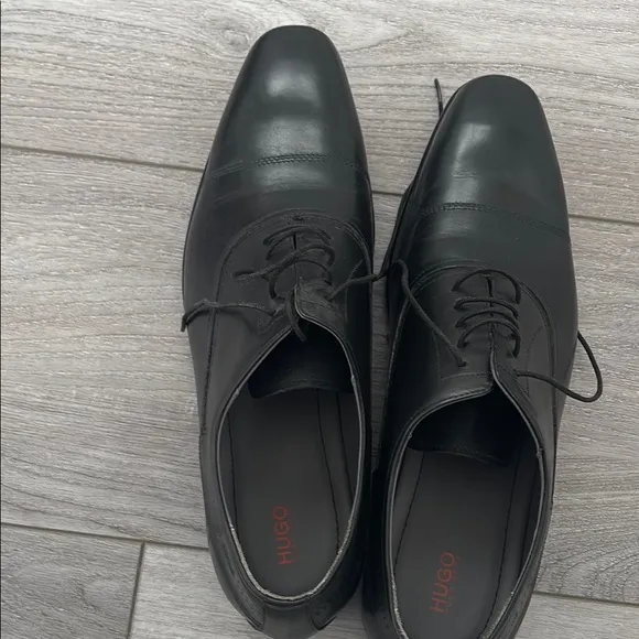 Hugo Black Men's Dress Shoes