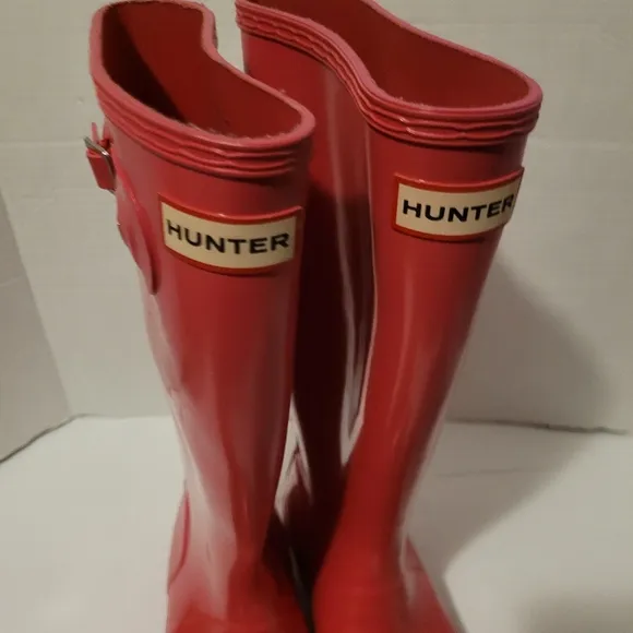 Hunter Barbie Pink Rain Boots  5G