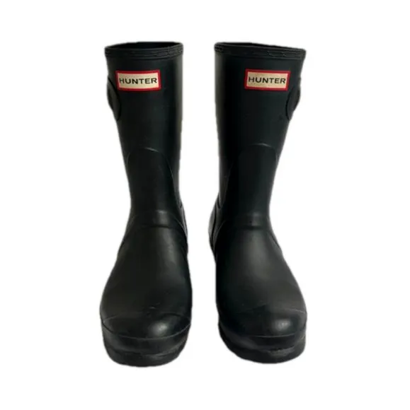 Hunter Black Rain Boots women’s Size 9