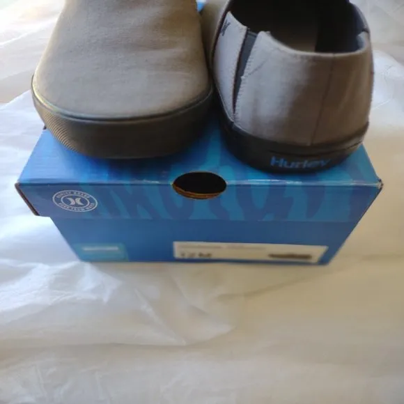 HURLEY Hobart Men's KD Slip-on Sneakers Size 12 NEW IN BOX