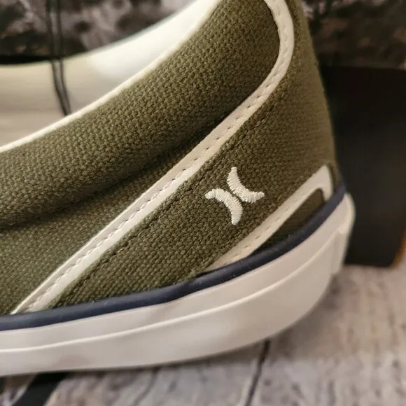 Hurley Men's Kayo Slip-on Sneaker - Dark Olive