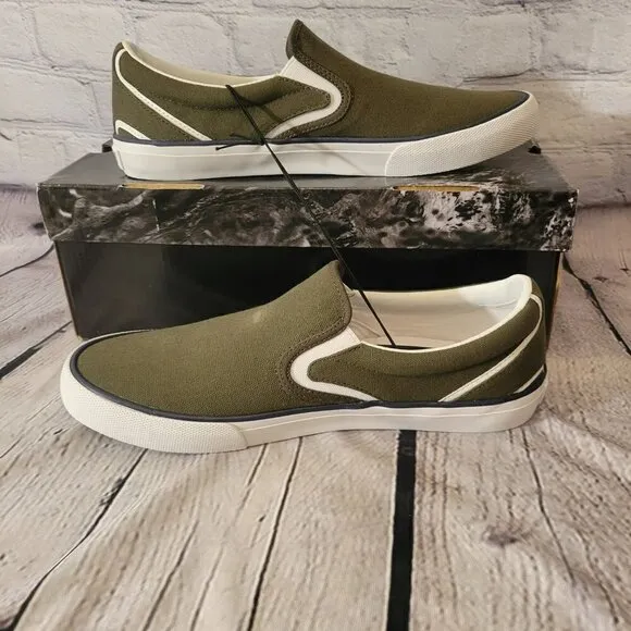 Hurley Men's Kayo Slip-on Sneaker - Dark Olive