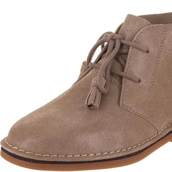 Hush Puppies Lace-up Ankle Boots Leather Sz 9.5 NEW
