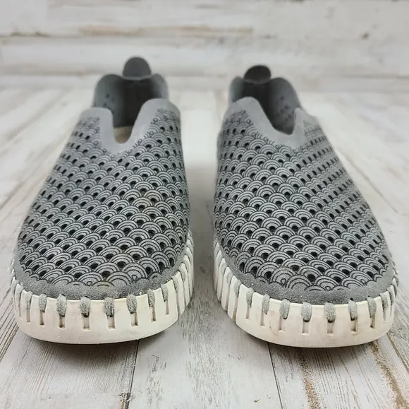 Ilse Jacobsen Tulip Perforated Slip On Sneaker